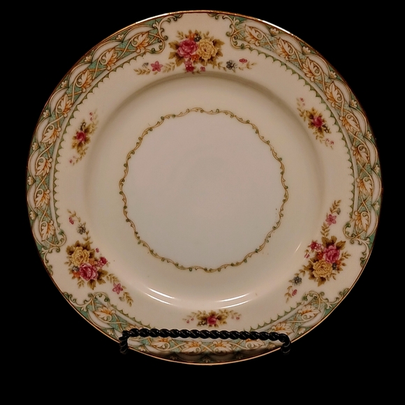 Two FOOTO Occupied Japan Salad, Bread & Butter, Dessert Plates 7-1/4" EUC - Picture 12 of 14